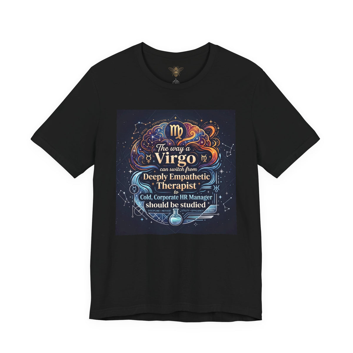 Virgo Energy: The Ultimate Dual-Personality Graphic Tee