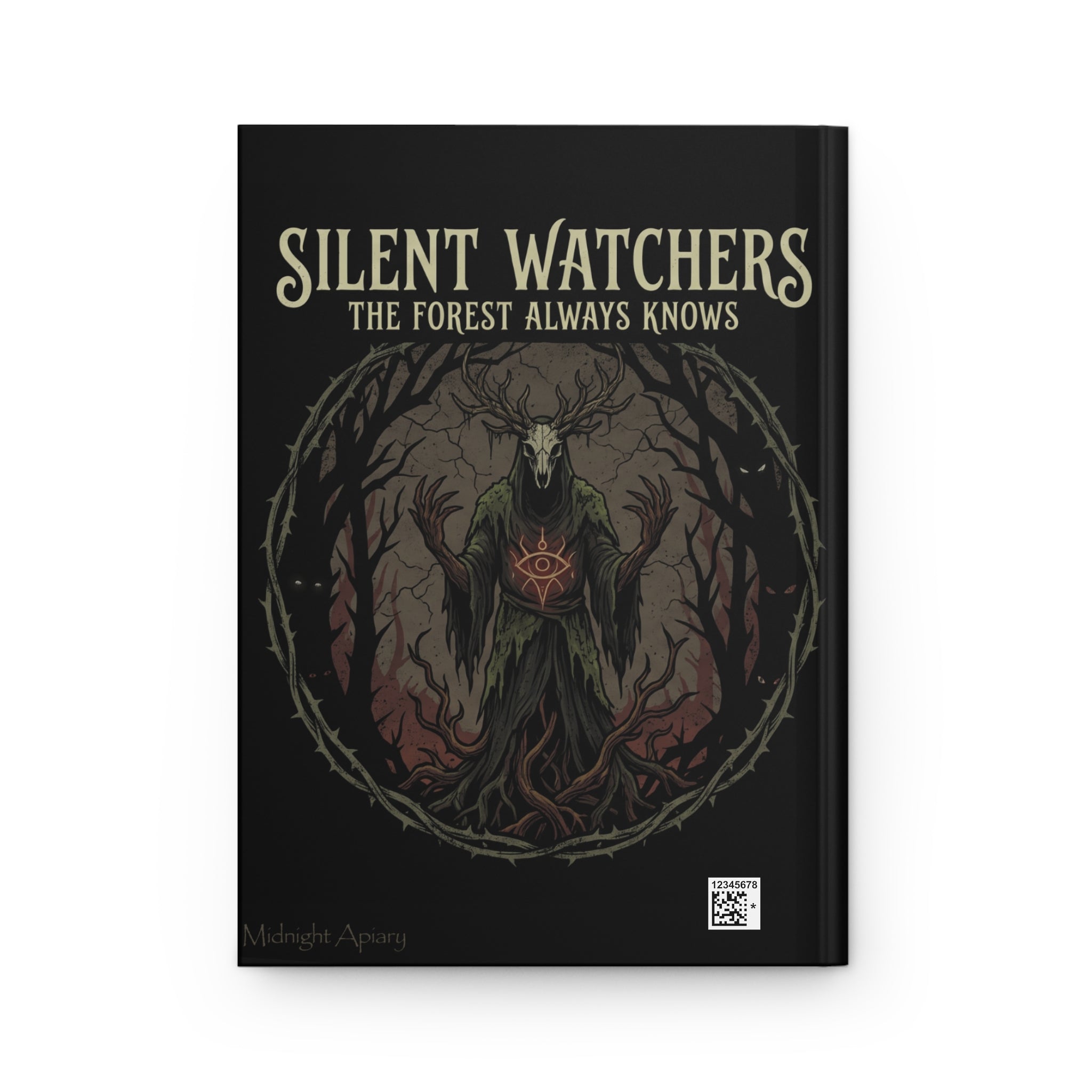 "Silent Watchers: The Forest Always Knows" Hardcover Journal