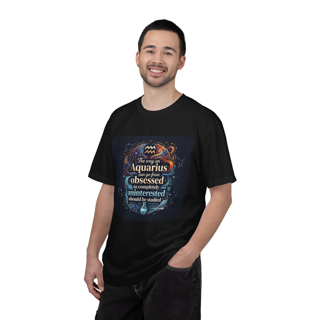 Aquarius Zodiac T‑Shirt — "The More an Aquarius..." Astrological Tee