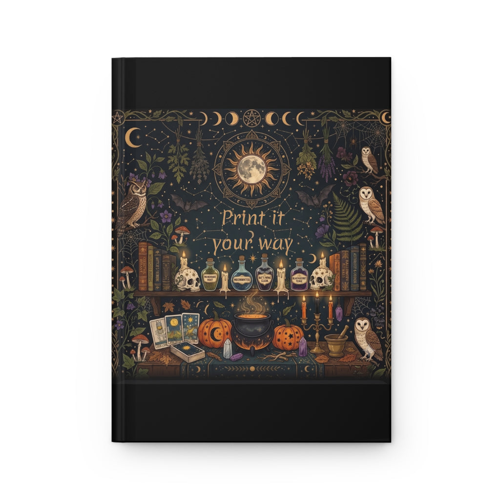 Personalized Mystic Alchemist Hardcover Journal