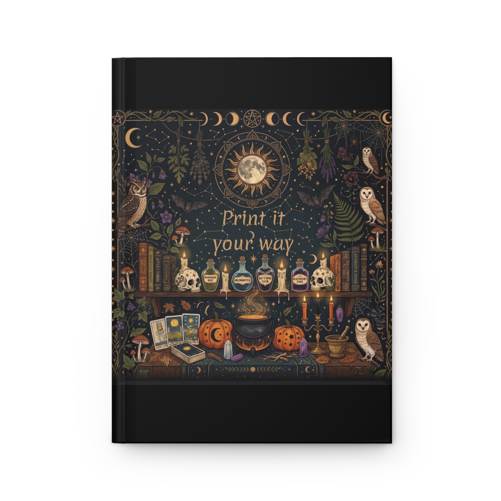 Personalized Mystic Alchemist Hardcover Journal