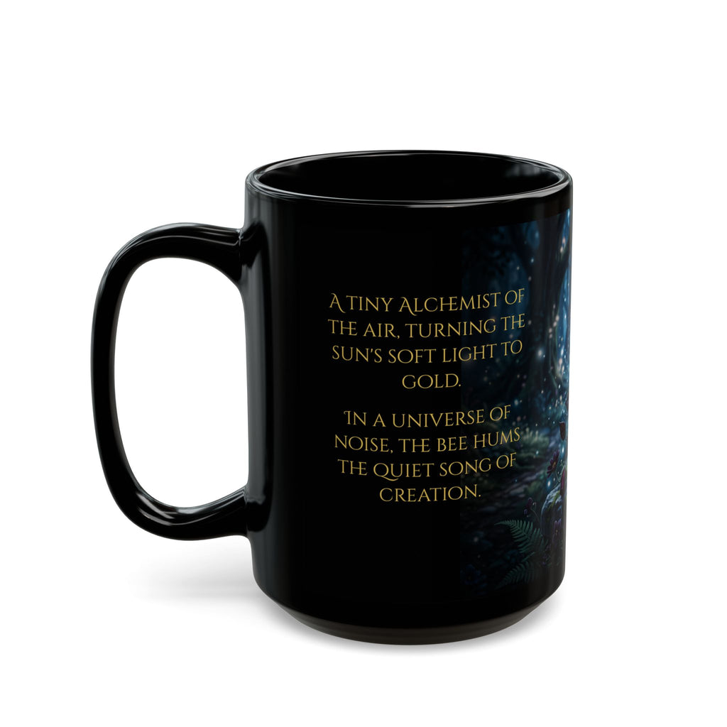 Enchanted Forest Rose Mug — Magical Night Garden Coffee Cup (11oz/15oz)