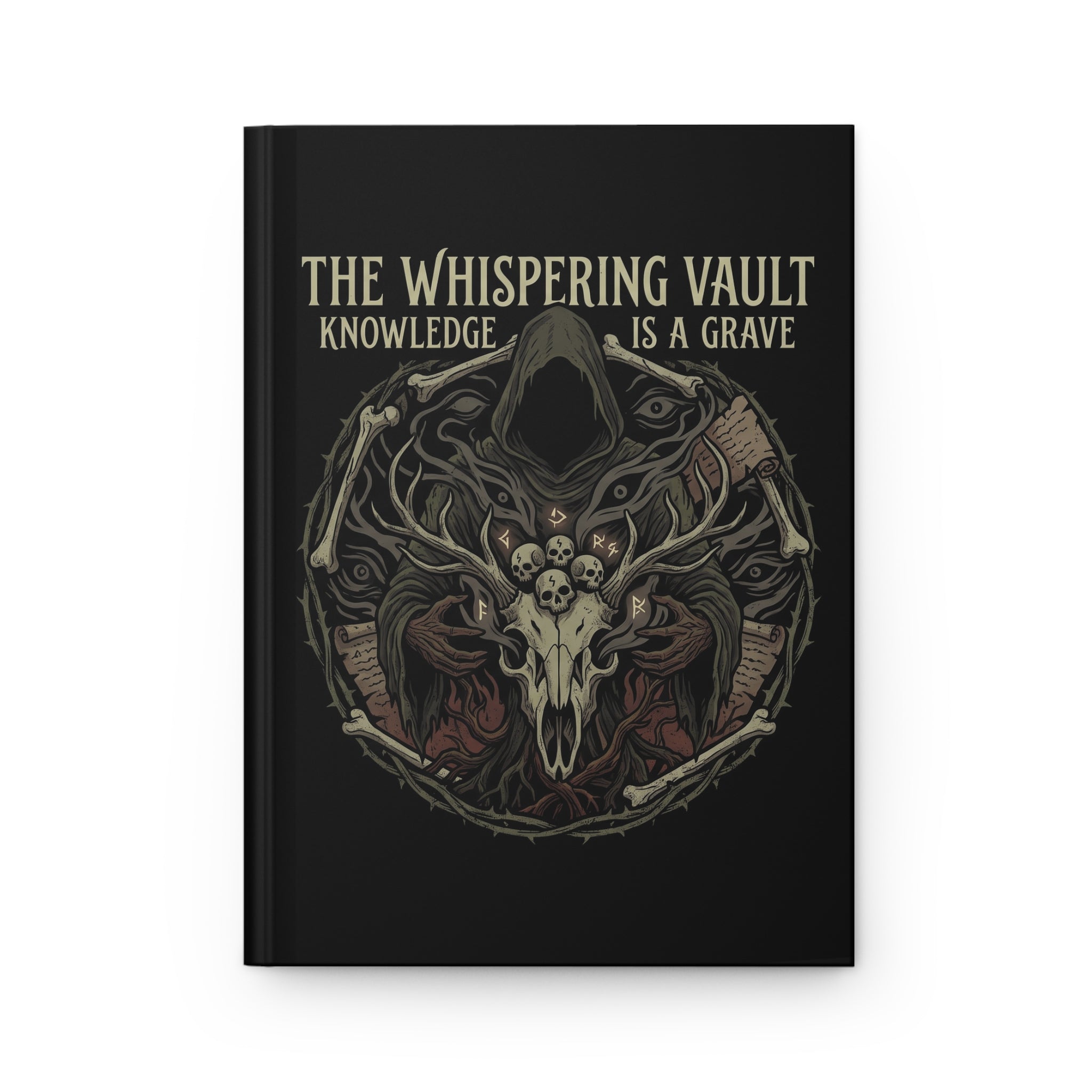 The Whispering Vault Hardcover Journal