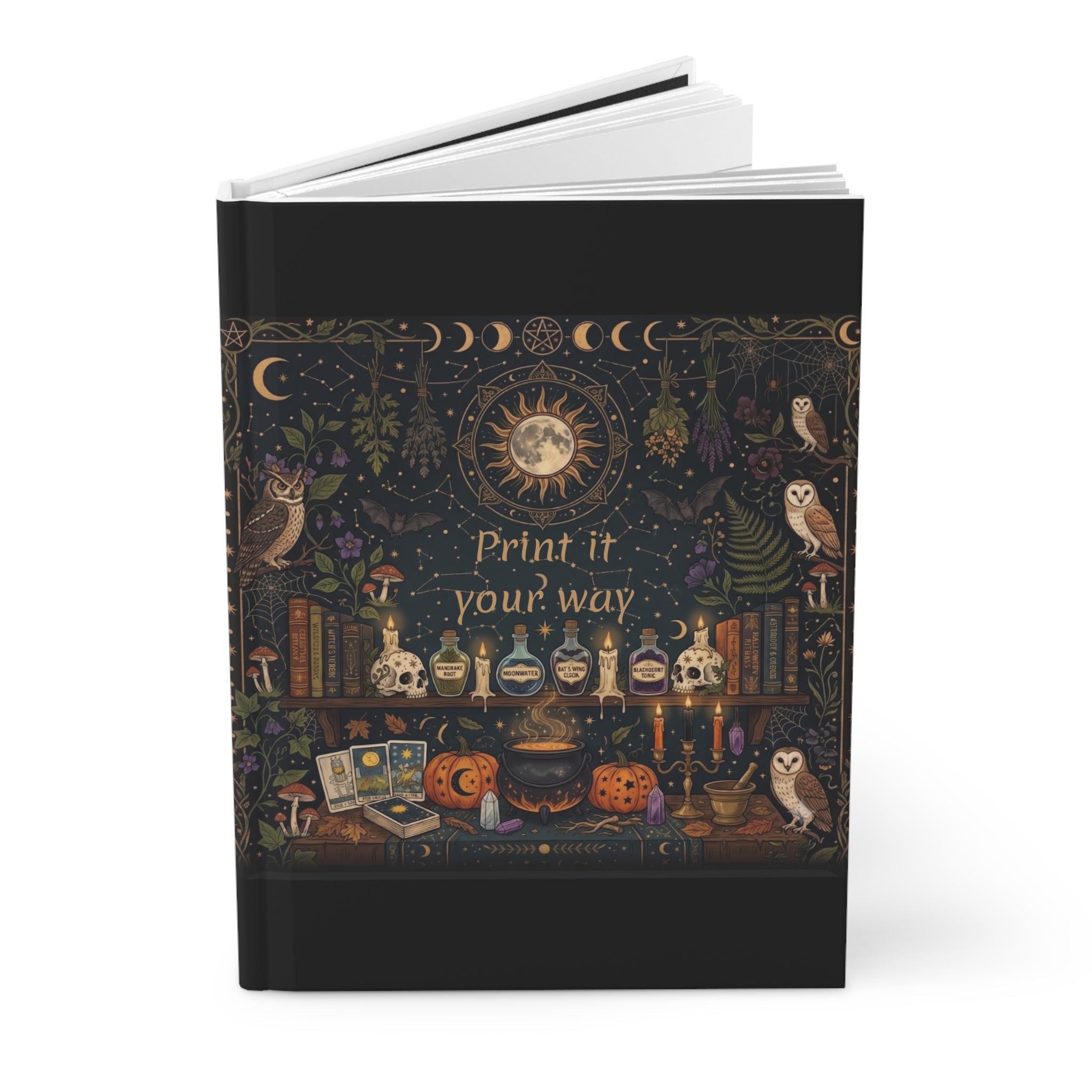 Personalized Mystic Alchemist Hardcover Journal