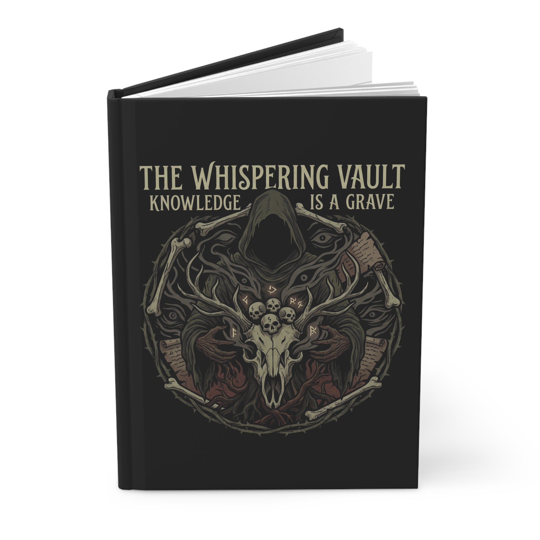 The Whispering Vault Hardcover Journal