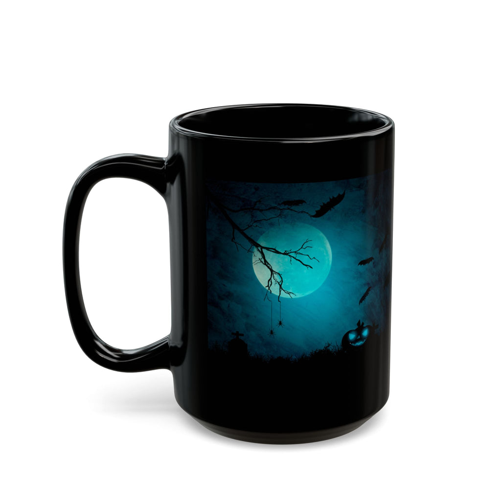 Halloween Mug - 'Every Day Is Halloween' Black Ceramic Coffee Cup (11oz/15oz)