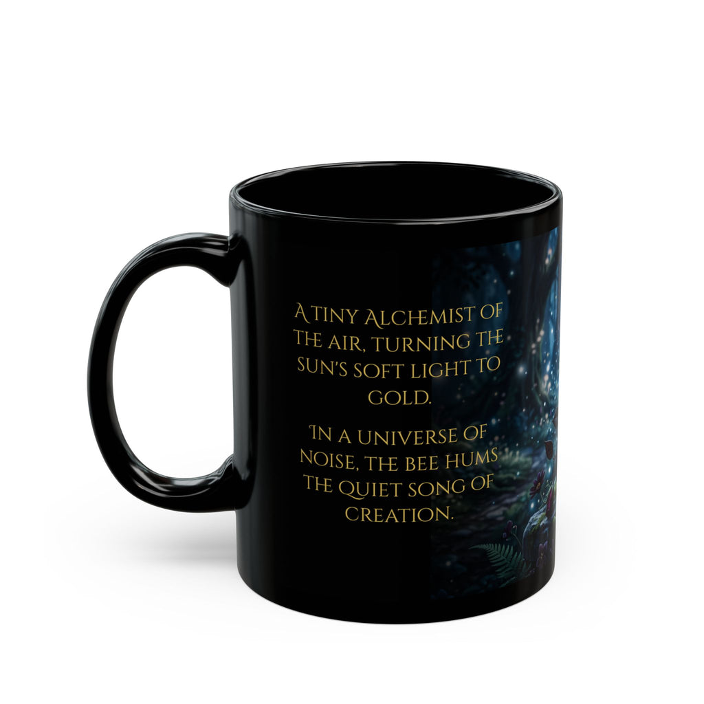 Enchanted Forest Rose Mug — Magical Night Garden Coffee Cup (11oz/15oz)